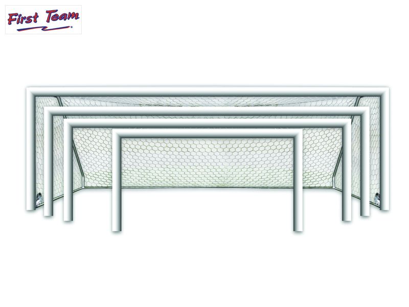 World Class™ 40 Round Aluminum Portable Soccer Goal by First Team
