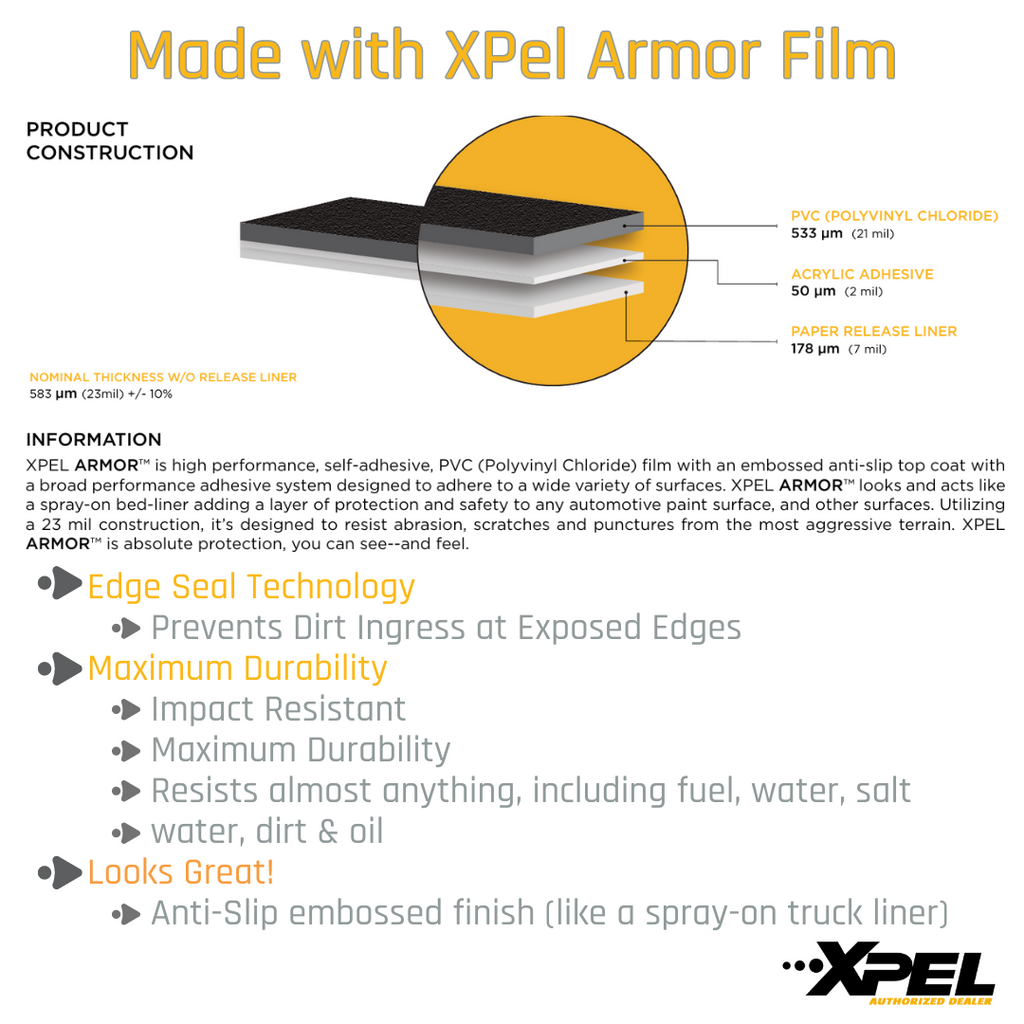 Xpel Armor Door Sill Protection for Cybertruck