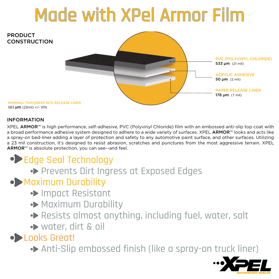 Xpel Armor Rocker Protection for Cybertruck