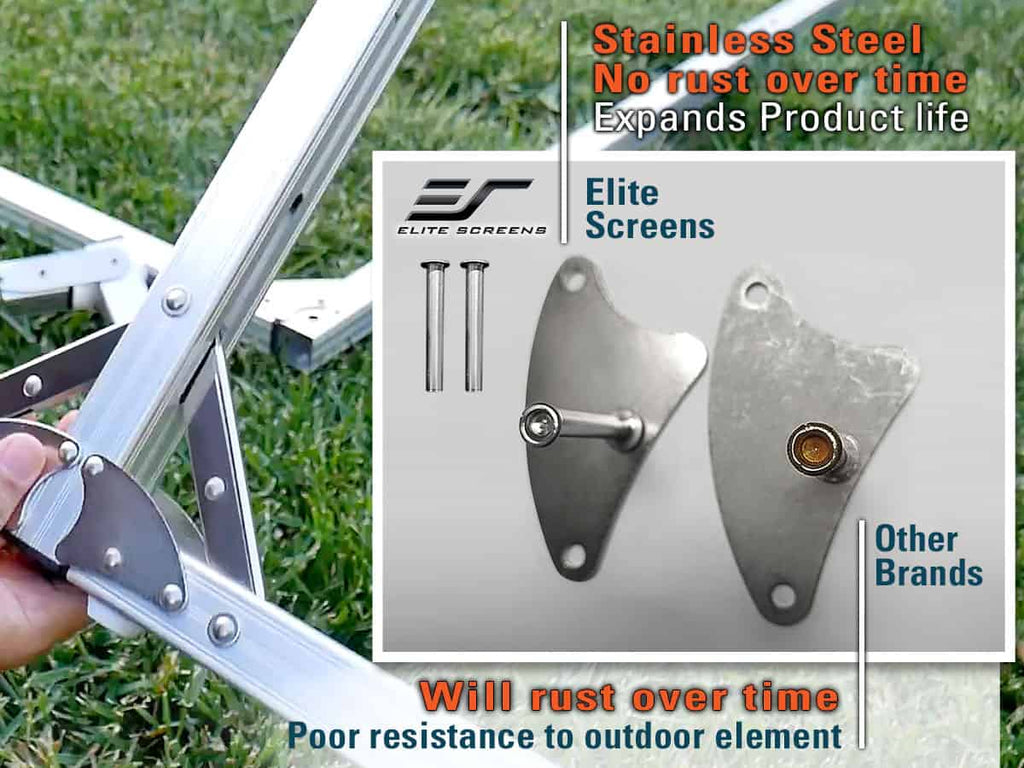 Elite Screens Yard Master 2 WraithVeil® Dual Series Outdoor Projector Screen