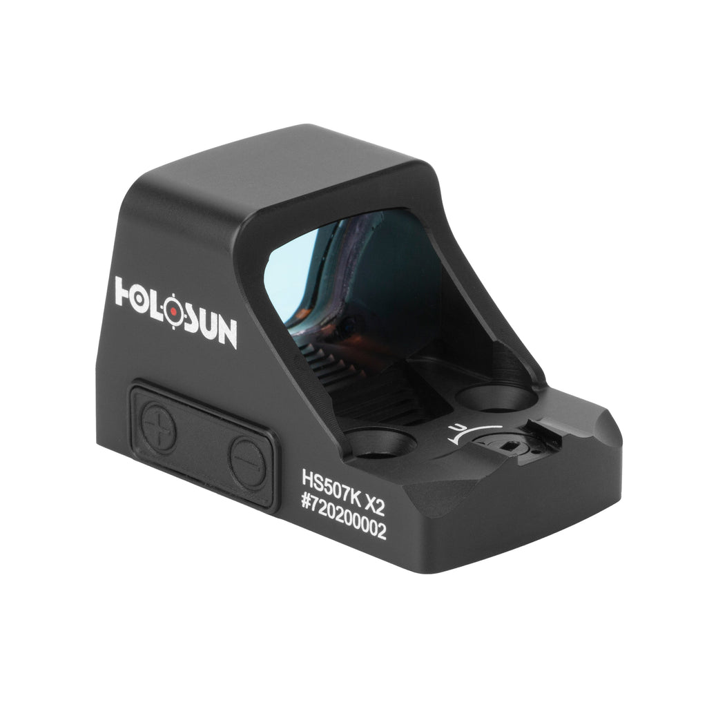 Holosun HS507K-X2 | Compact Pistol Sight for CCW | 2 MOA Dot & 32 MOA Circle (Red & Green) | Shake Awake & 50,000 Hours Battery | IP67 Waterproof