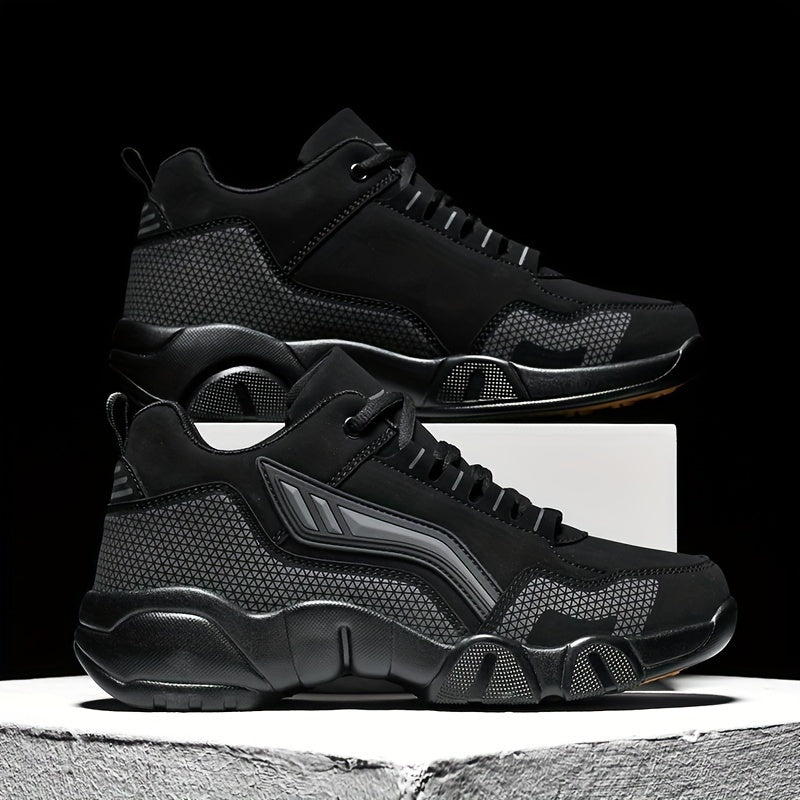 Lace-Up Thick Cushion Insole Men's Sneakers