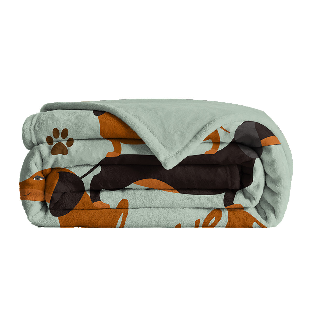 1pc Flannel German Shepherd Dog Cute Pet Theme Soft And Fluffy Multi Functional Outdoor Beach Camping Living Room Sofa Office Napping Printed Blanket