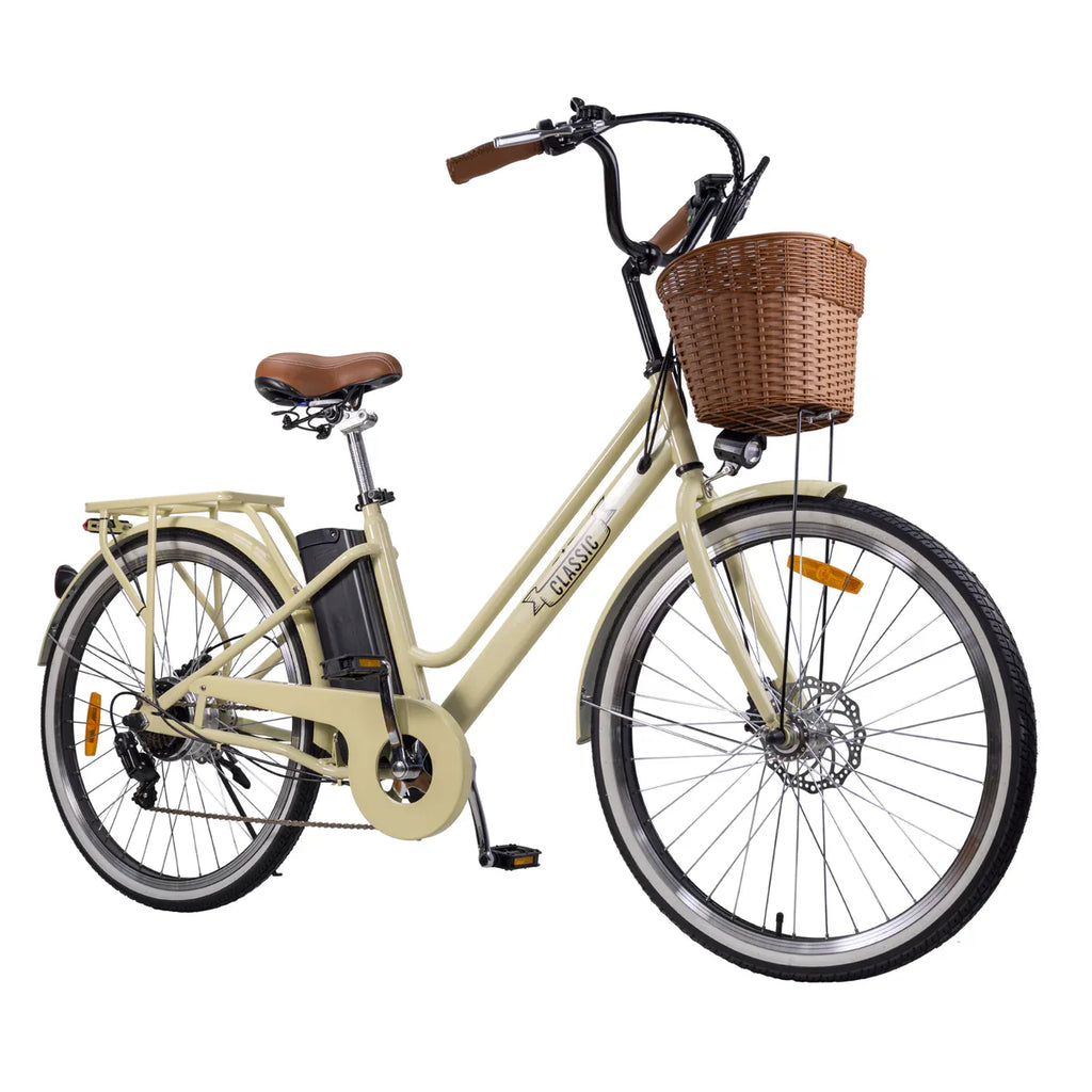 Nakto Classic 2 Electric Bike - Cream