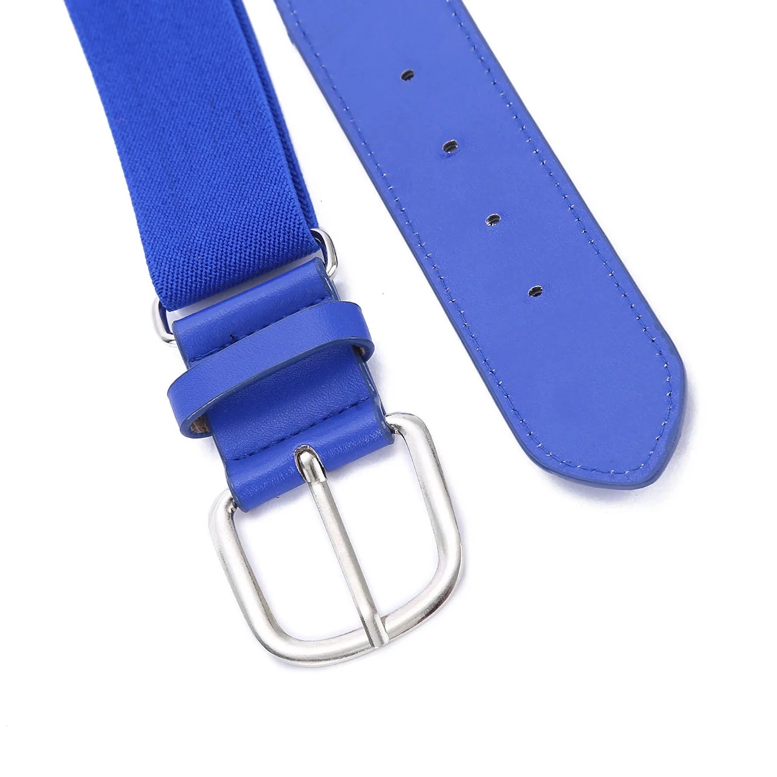 Adjustable Elastic Baseball and Softball Belt with Alloy Buckle