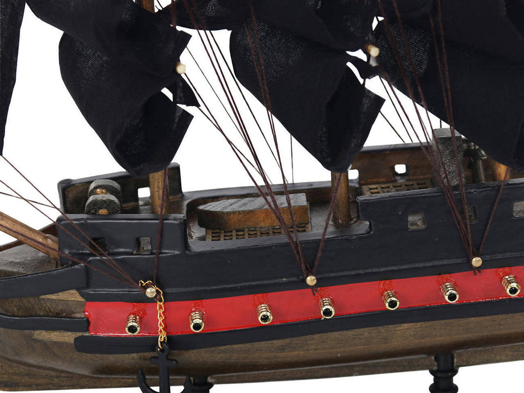 Wooden Captain Kidds Adventure Galley Black Sails Limited Model Pirate Ship 12""