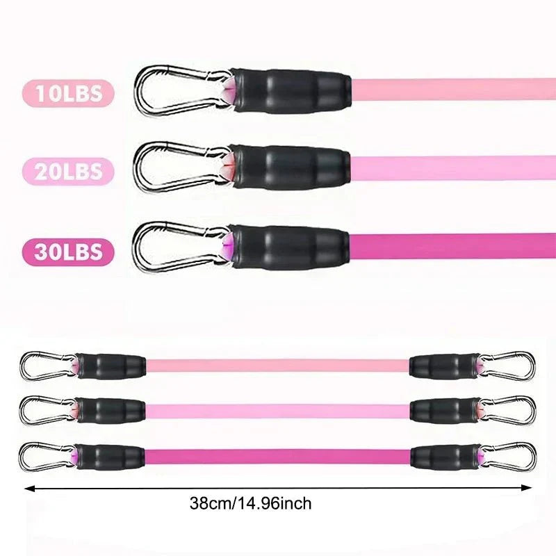 Ankle Strap Resistance Bands Set – Gym & Home Workout Equipment