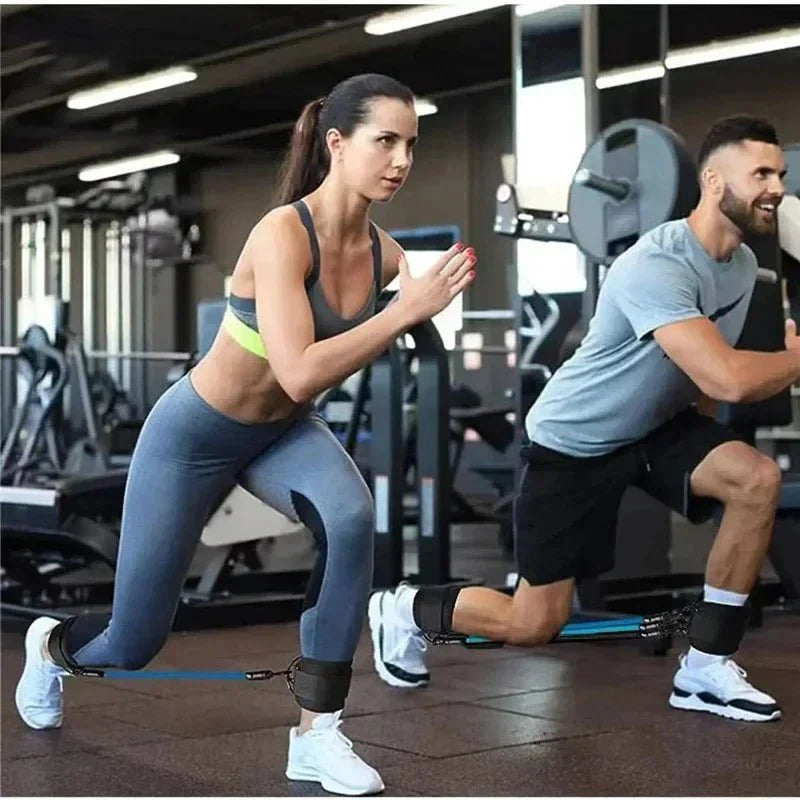 Ankle Strap Resistance Bands Set – Gym & Home Workout Equipment