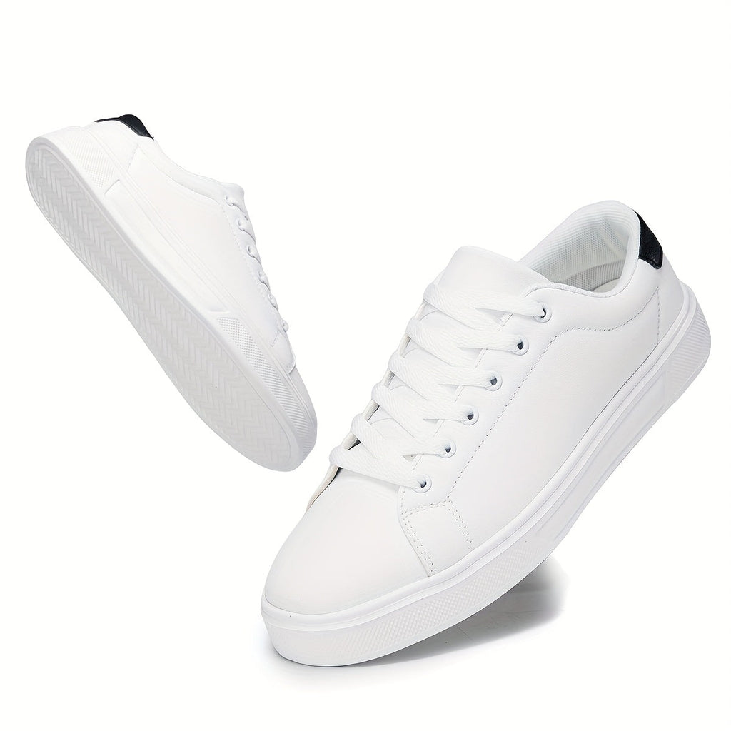 Trendy Casual Footwear for Men: New Breathable White sneakers for Spring 2025