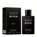 Men's Elegant Woody Eau De Toilette - Long-Lasting Propylene-Free Cologne for Dates, Gym & Travel - 50ml/1.7fl.oz
