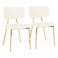 Bouton Contemporary/Glam Chair - Set of 2