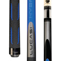 Lucasi Hybrid Metallic Silver Pool Cue with Sport G5 Grip