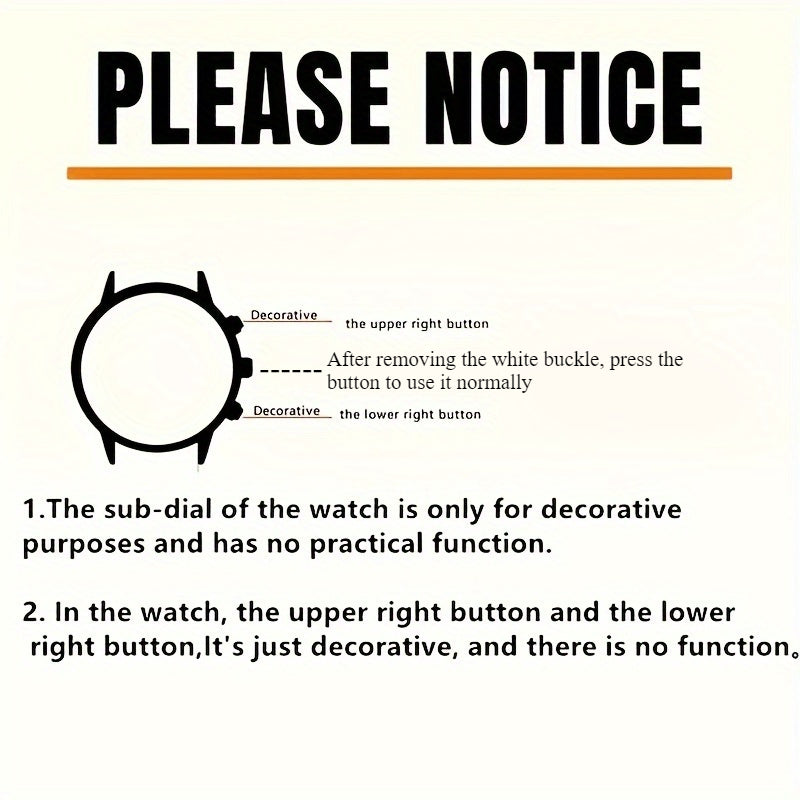 Men's Fashion Casual Quartz Watch