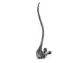 Rustic Silver Cast Iron Mouse Paper Towel Holder 12""