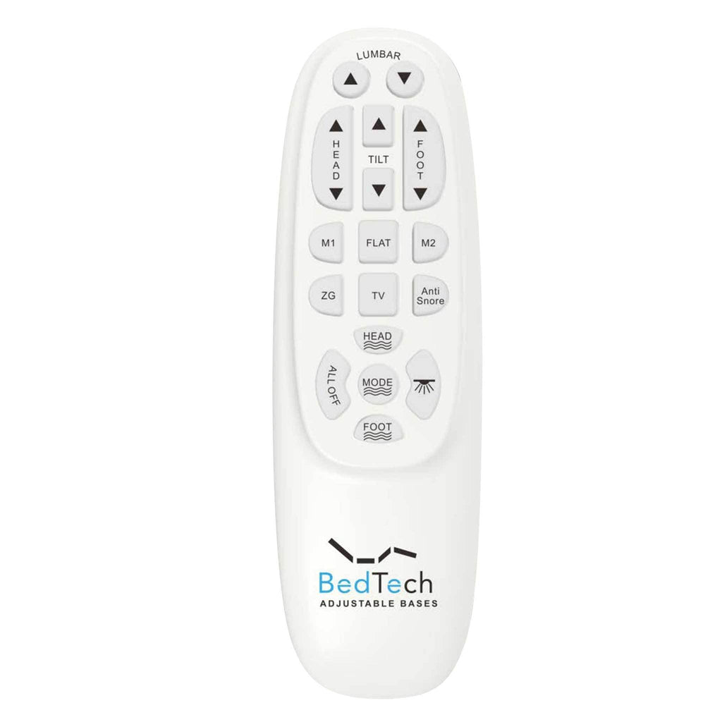 BT6500 Twin XL Adjustable Bed Base With Head/Foot Tilt and Lumbar Position Adjustment