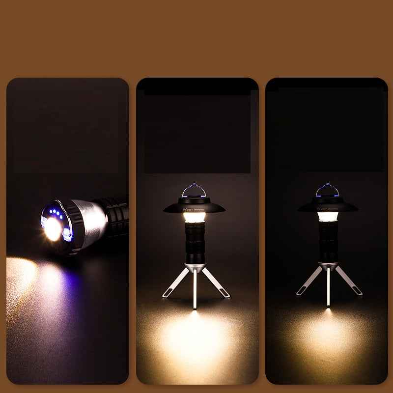 Magnetic Suction Emergency Flashlight Outdoor Lighthouse Camping Lamp