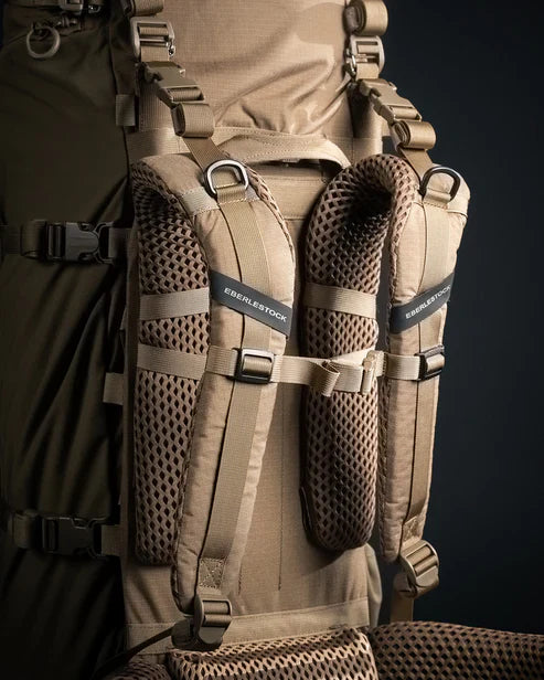 Eberlestock Brute 6500 Pack | 105L Capacity for 10-Day Missions | Pain-Free Heavy Carry System