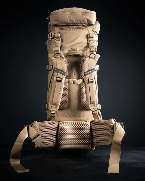 Eberlestock Brute 6500 Pack | 105L Capacity for 10-Day Missions | Pain-Free Heavy Carry System