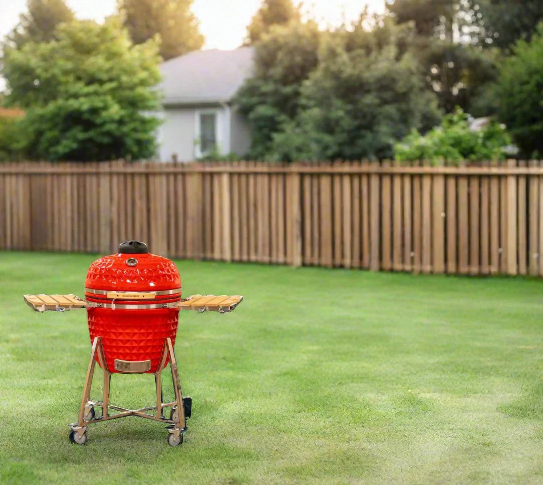 ComfortBilt Ceramic Kamado Grill - 26" COALS Charcoal Grill