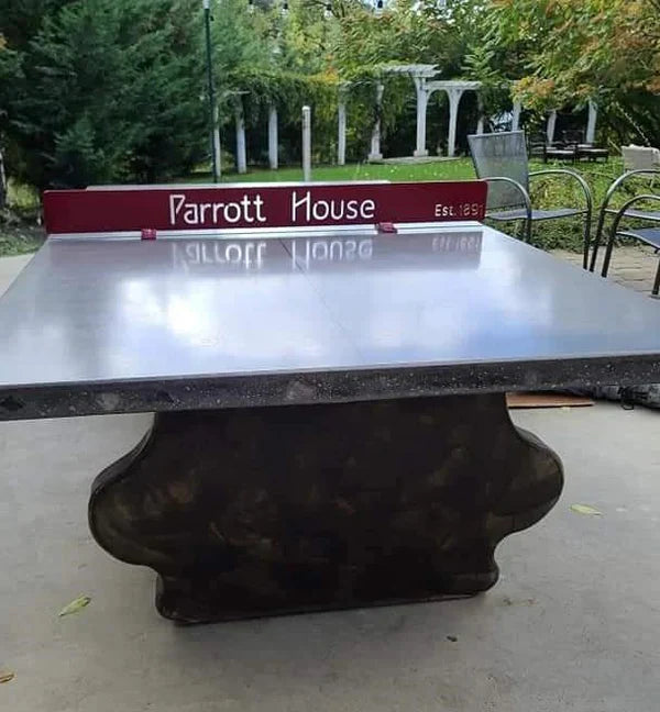 Stone Age Tuscan Outdoor Concrete Ping Pong Table