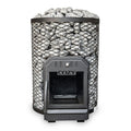 Cozy Heat O Thru-Wall Sauna Stove and Sauna Stones