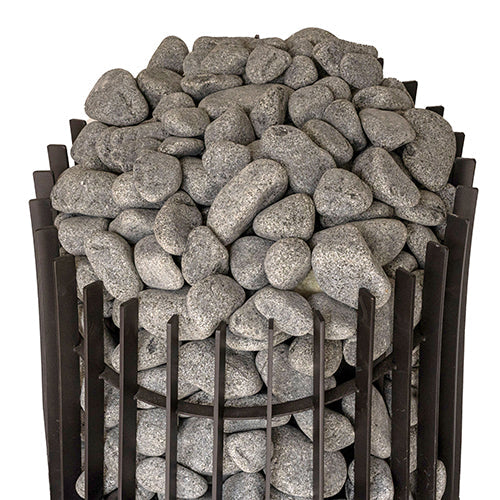Cozy Heat SW Thru-Wall Sauna Stove and Sauna Stones