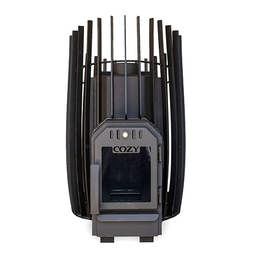 Cozy Heat SW Thru-Wall Sauna Stove and Sauna Stones