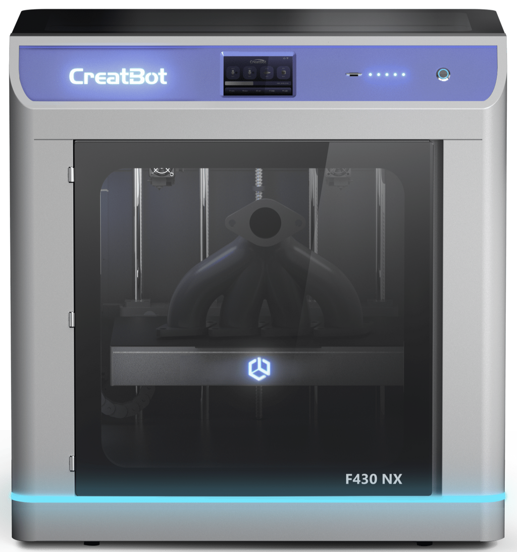 CREATBOT F430NX Dual Extruder Large Enclosed Advanced High Temperature 3D Printer