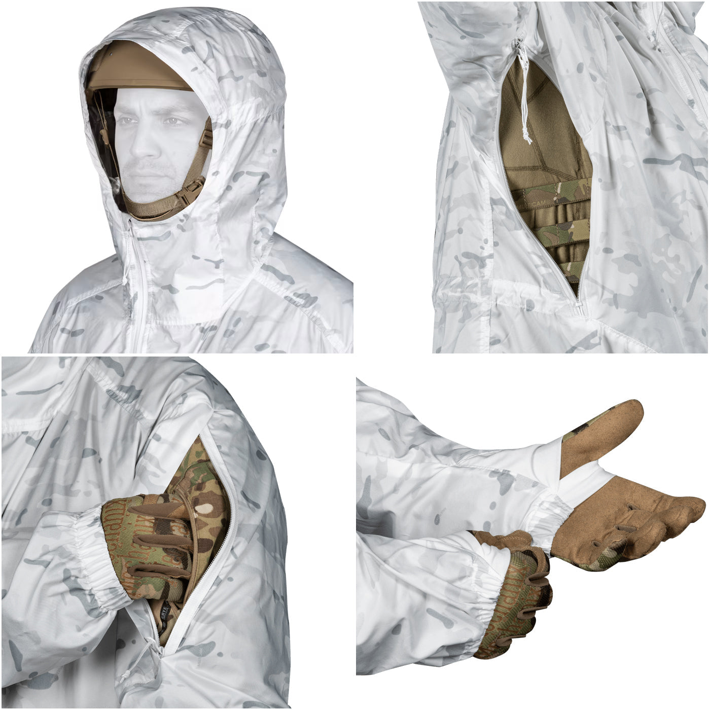 Crye Precision ATO LW Overwhite Jacket | Multicam Alpine | Made in USA (Like-New)