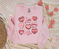 Custom Conversation Heart Valentines, Personalized Gifts, Love notes shirts, Pink conversation hearts, funny quotes Valentine Hearts