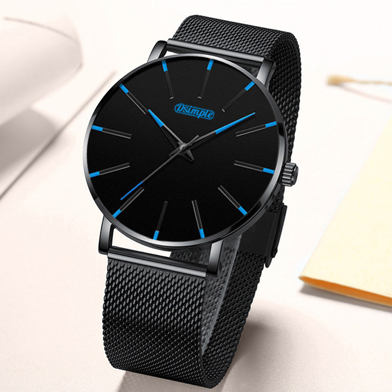 2pcs/set, Men Watch Sets, Fashion Watches for Men Classic Quartz Mens Watches, Sporty Elegant Design, Formal & Casual Attire, Ideal Choice for Christmas Present Father's Day Gift, Reloj Para Hombre.