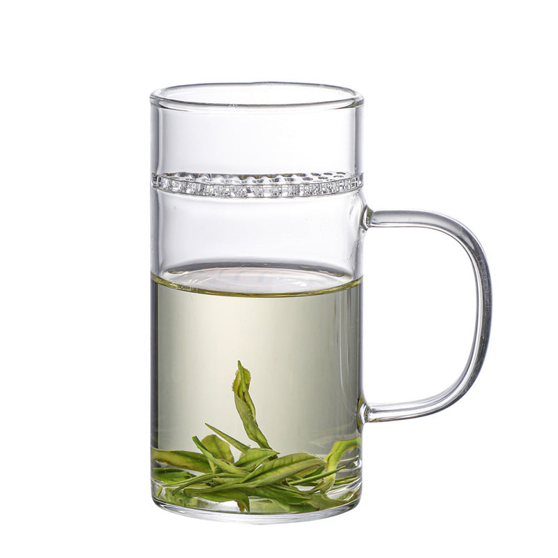 Household Green-tea Cup Comes With Filter Heat-resistance Glass