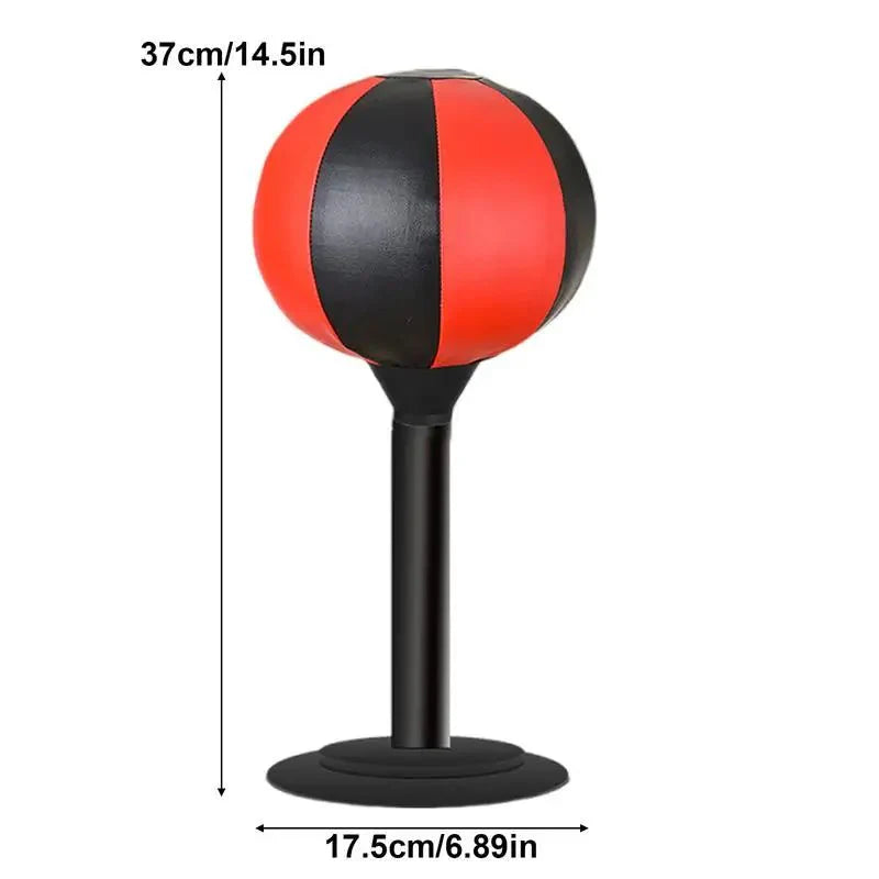 Desktop Punching Bag Desk Boxing Bag With Suction Fun Punch Rage Bag Table Cup Stress Relief Tabletop Punching Bag With Air Pump
