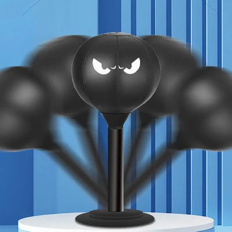 Desktop Punching Bag Desk Boxing Bag With Suction Fun Punch Rage Bag Table Cup Stress Relief Tabletop Punching Bag With Air Pump