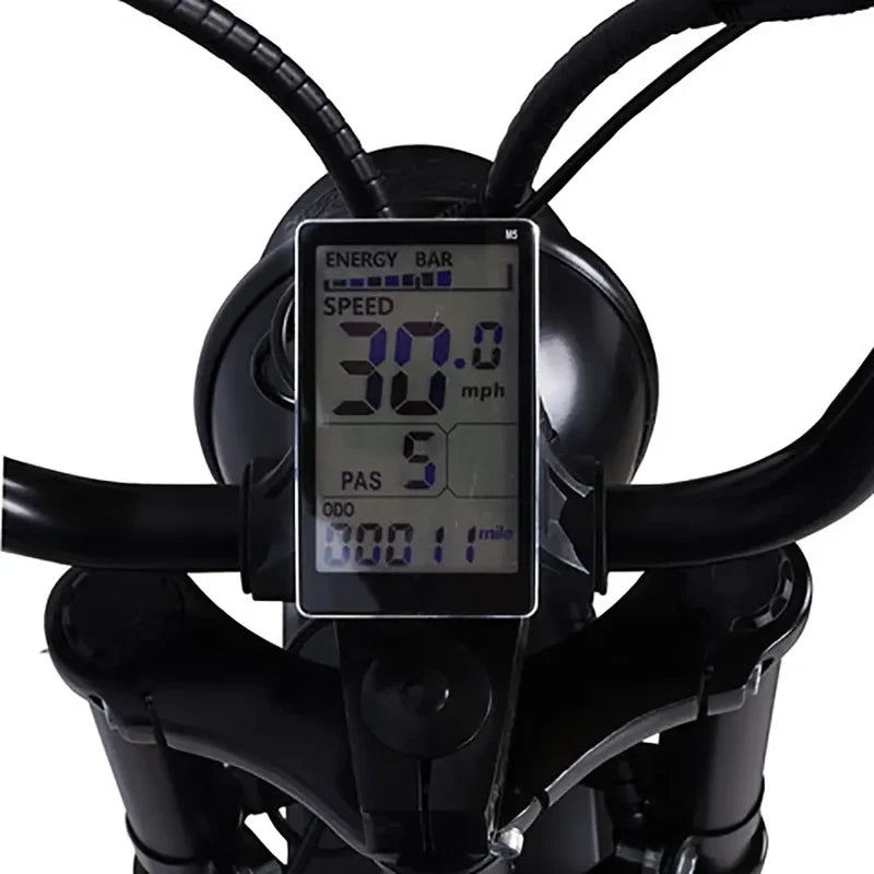Tracer Legend GT7 1000W Stretch Cruiser Chopper Bike