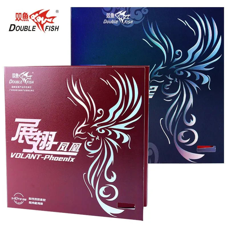 DOUBLE FISH Volant Table Tennis Rubber Tacky Top Sheet Professional Ping Pong Rubber Made In China