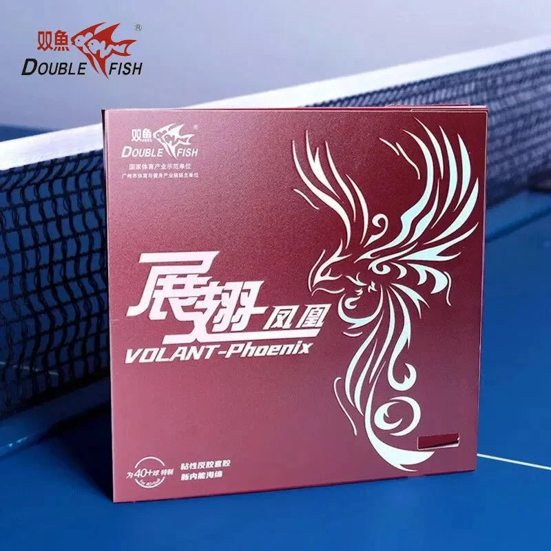 DOUBLE FISH Volant Table Tennis Rubber Tacky Top Sheet Professional Ping Pong Rubber Made In China