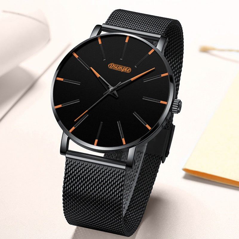 2pcs/set, Men Watch Sets, Fashion Watches for Men Classic Quartz Mens Watches, Sporty Elegant Design, Formal & Casual Attire, Ideal Choice for Christmas Present Father's Day Gift, Reloj Para Hombre.