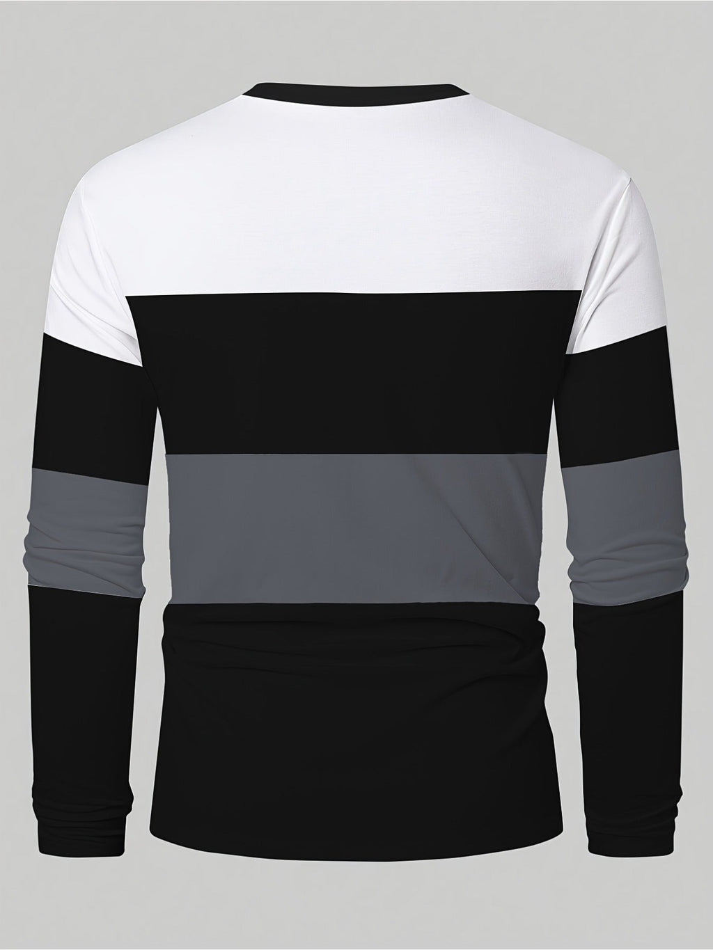 3D Digital Printed Men's Crew Neck Long Sleeve T-Shirt Halloween, Christmas Gifts
