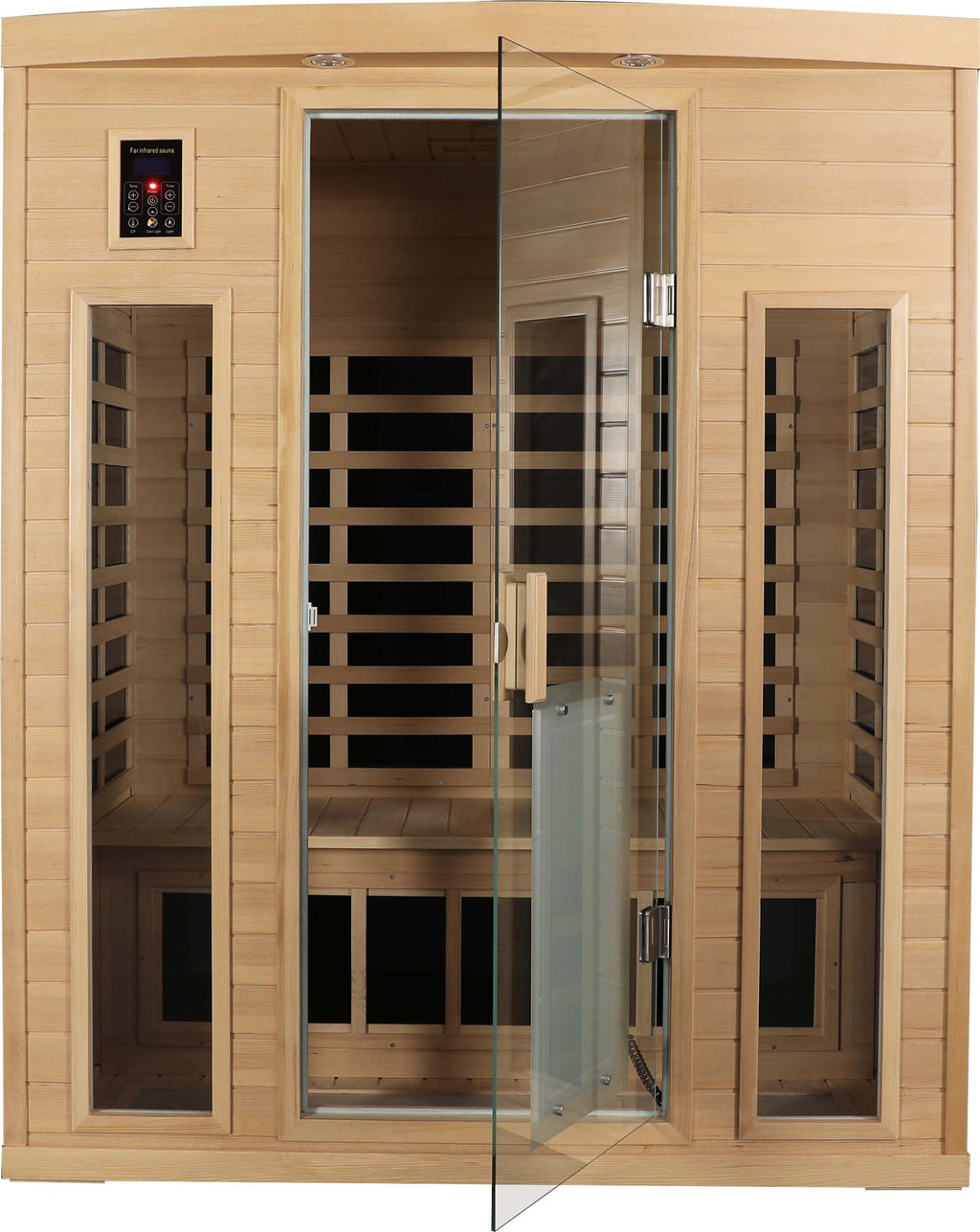 Low EMF Three person Far infrared sauna room (Roof & Floor)