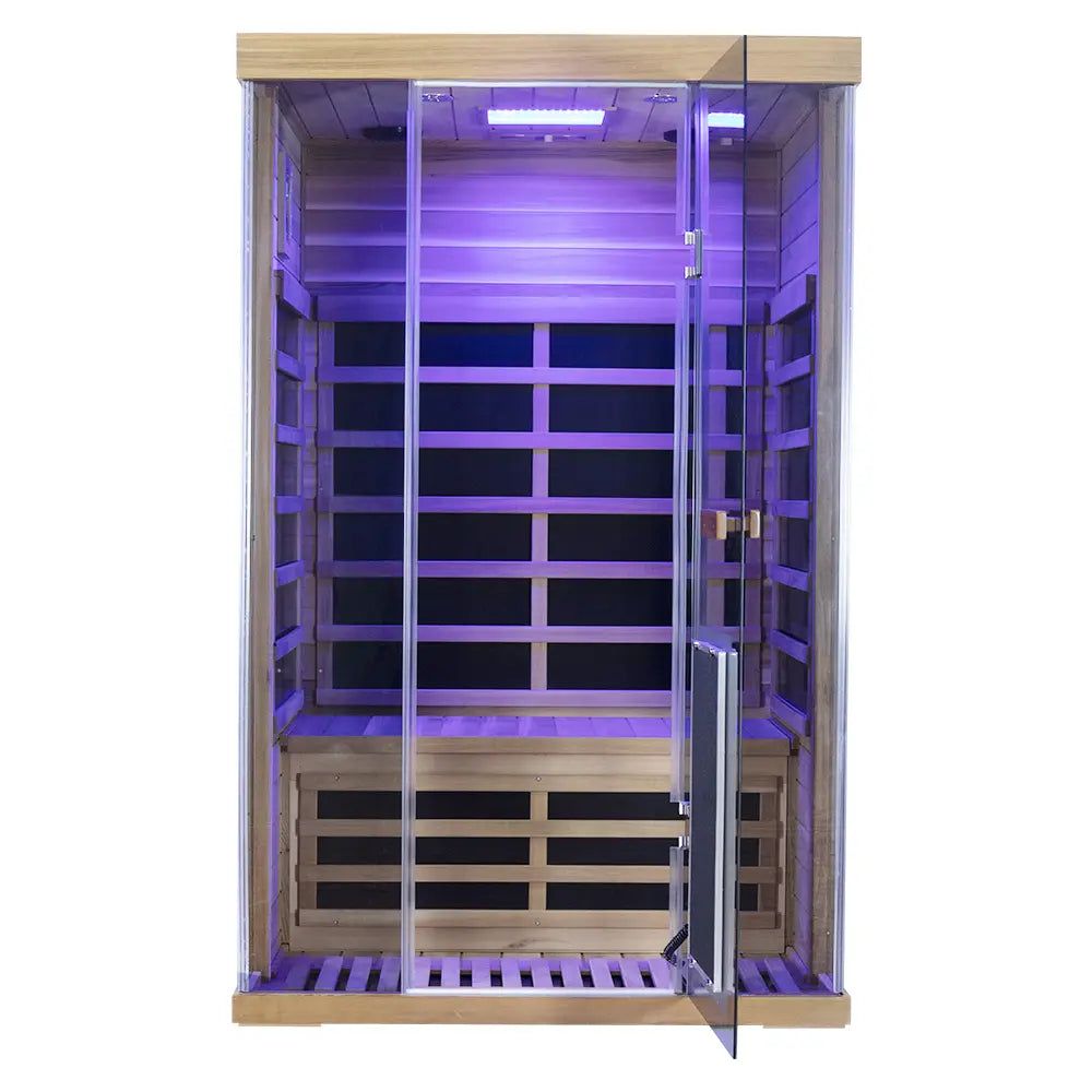 Wizzisauna SR02 2 Person Red Cedar Far Infrared Sauna **Pre-Order**