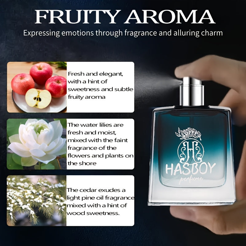 HASBOY 1.01oz Luxury Men's Eau De Toilette, Cologne for Men, Cologne, Men Cologne, Cheap Cologne, Cologne for Men, Long-lasting Fragrance, Essential for Dating, Daily Life, Business Occasions And Parties, A Perfect Gift for M
