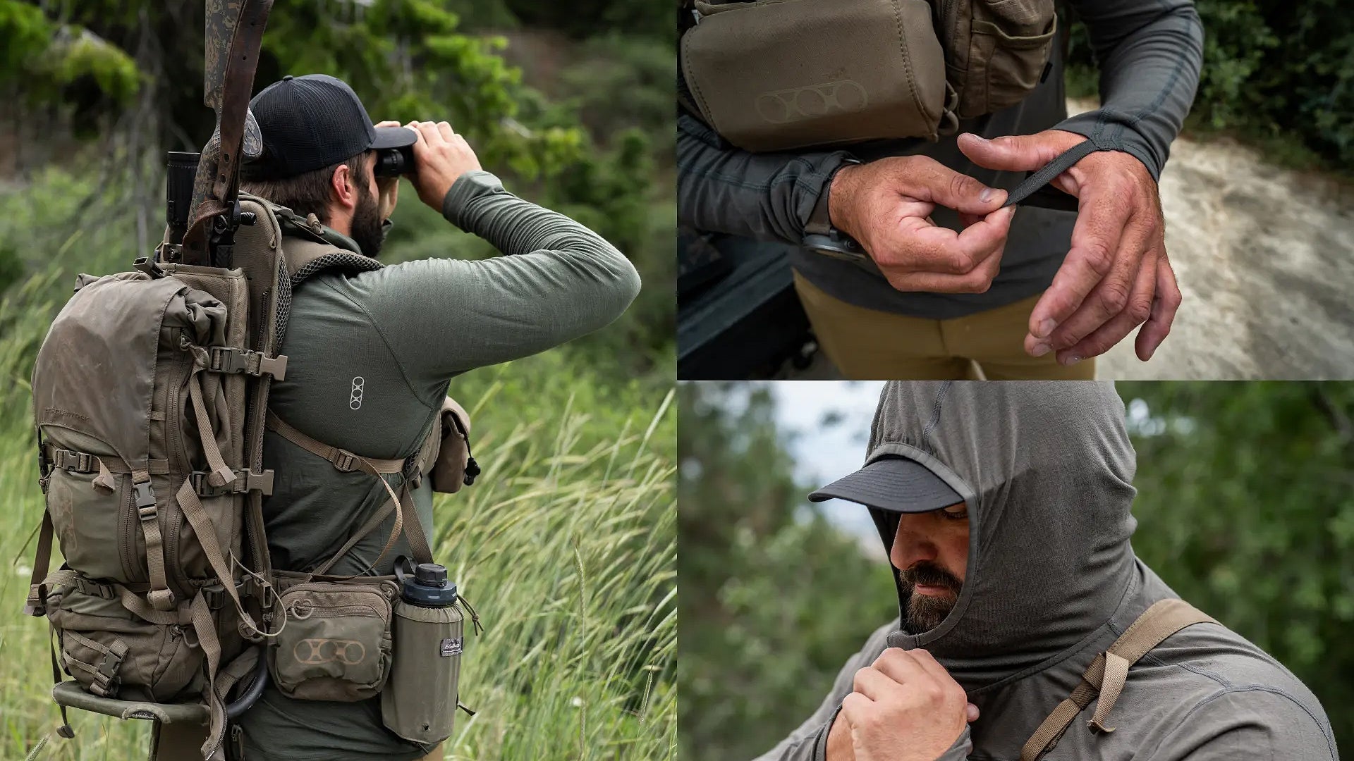 Eberlestock Lochsa Merino Zip Hoody | w/ Quick Dry & Moisture Wicking