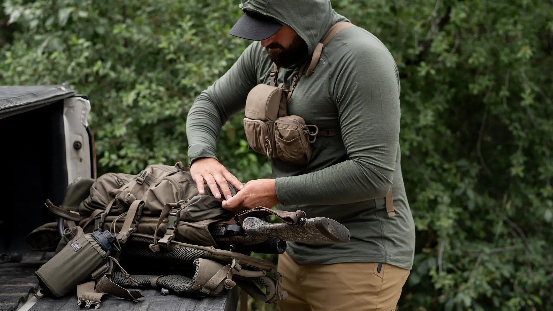Eberlestock Lochsa Merino Zip Hoody | w/ Quick Dry & Moisture Wicking