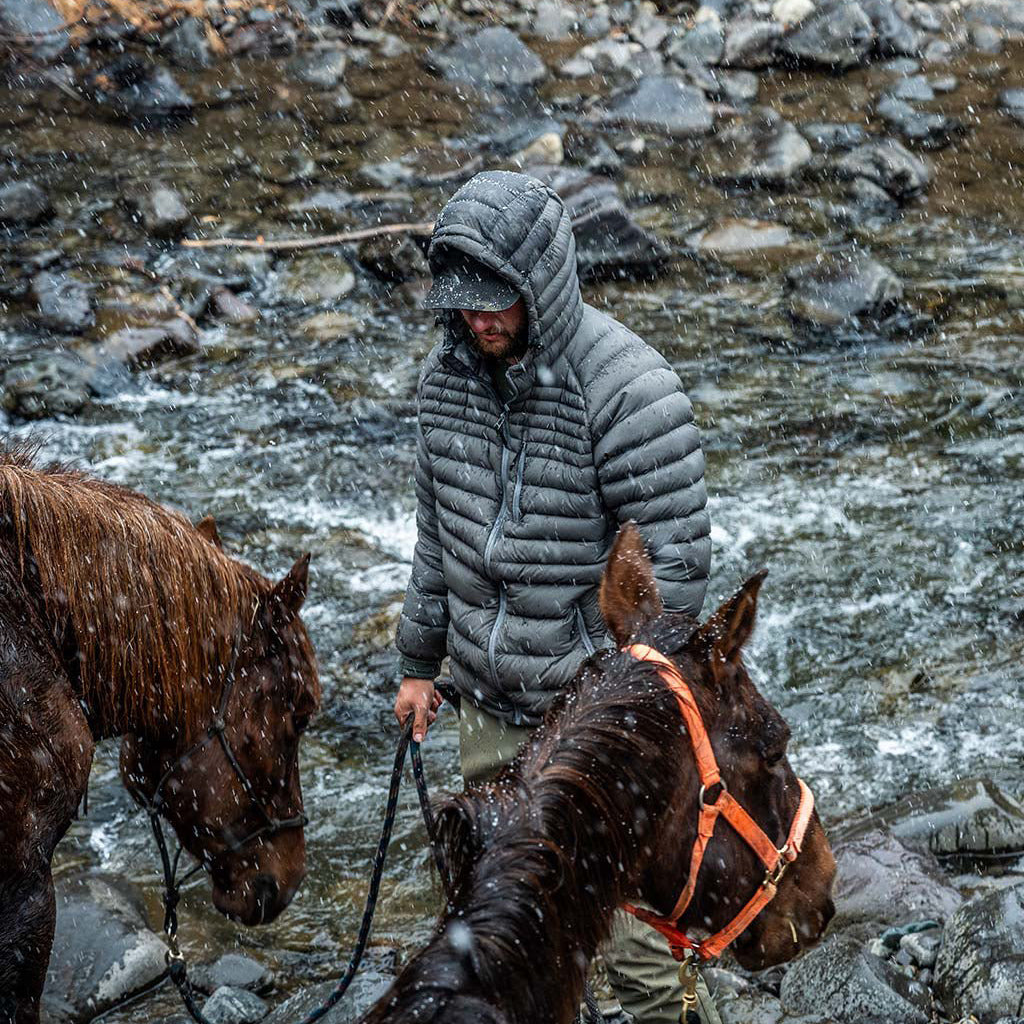 Eberlestock McCall Hooded Down Jacket | w/ Adjustable Hood & Waist