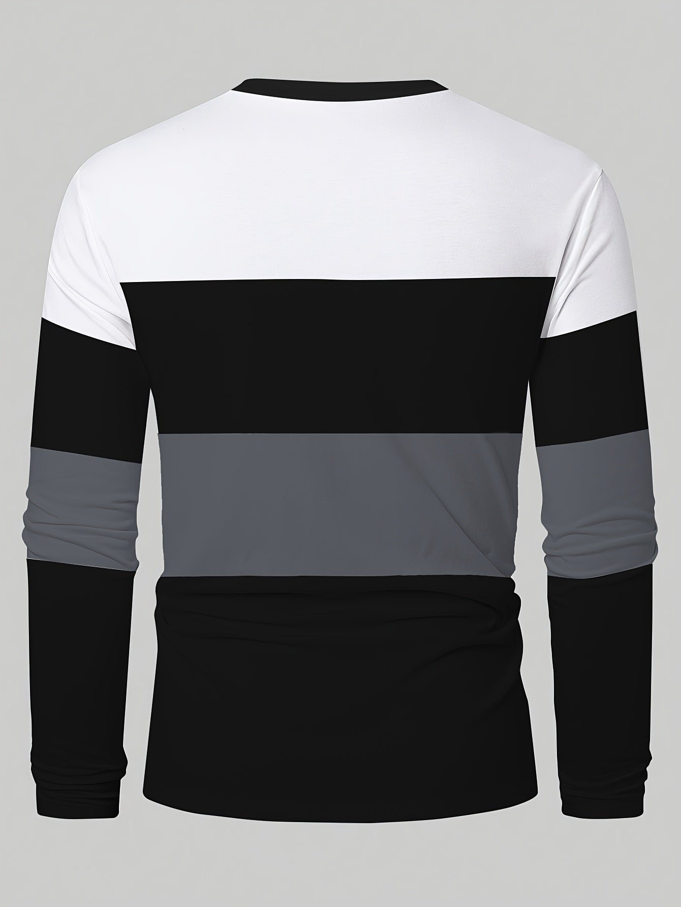 3D Digital Printed Men's Crew Neck Long Sleeve T-Shirt Halloween, Christmas Gifts