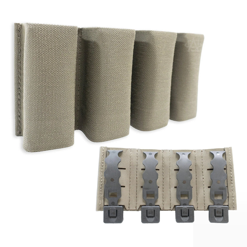 Esstac 1911 Quad Pistol GAP KYWI Pouch | with 4 Malice Clips | Made in USA