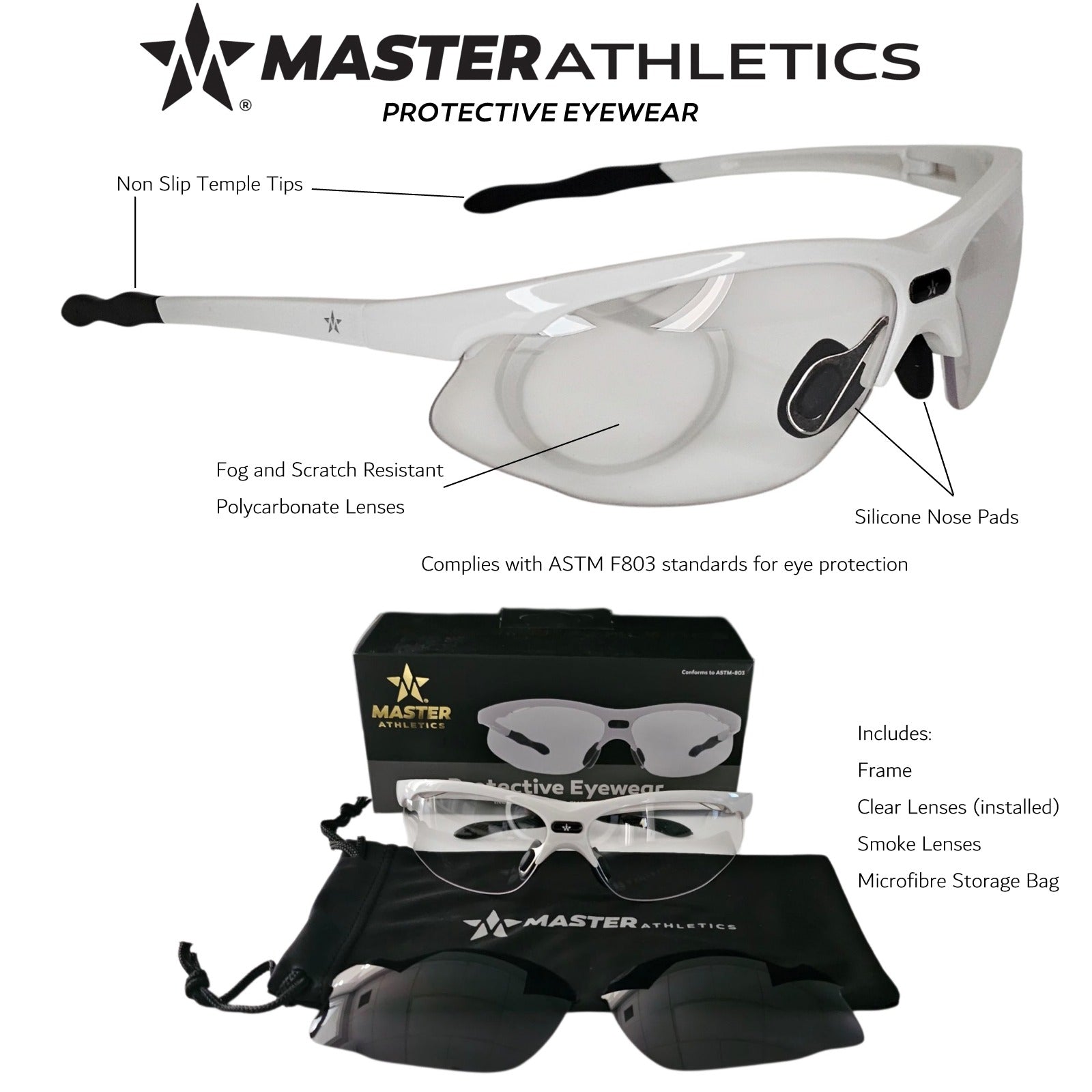 Master Athletics Protective Eyewear