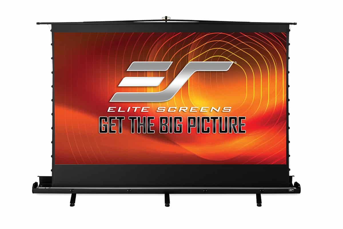 Elite Screens ezCinema Tab-Tension CineGrey 4D Series Projector Screen