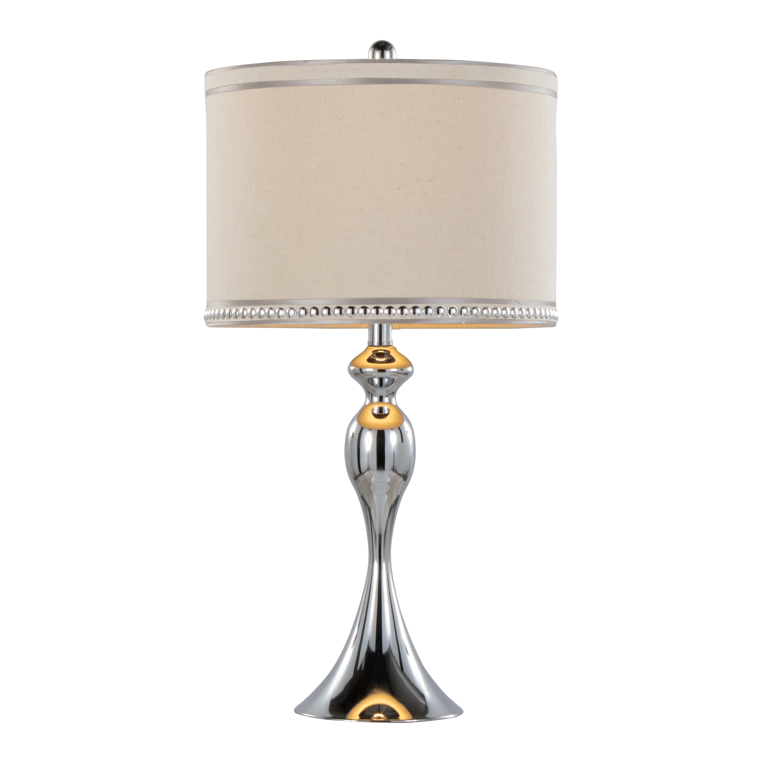 Ashland 27" Contemporary Metal Table Lamp - Set of 2